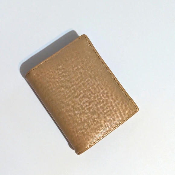 Prada Saffiano Leather Small Bifold Wallet. - Picture 2 of 16